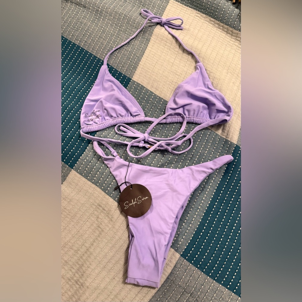 Lilac Bikini Set - Picture 2 of 2